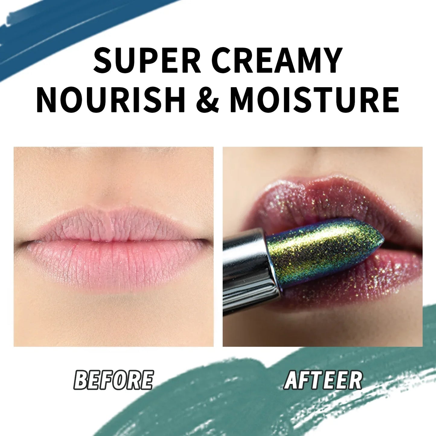 Magicolor Star Glow Lipstick – 6 Colors, PH Color-Changing Lip Gloss for Moisturized Radiant Lips