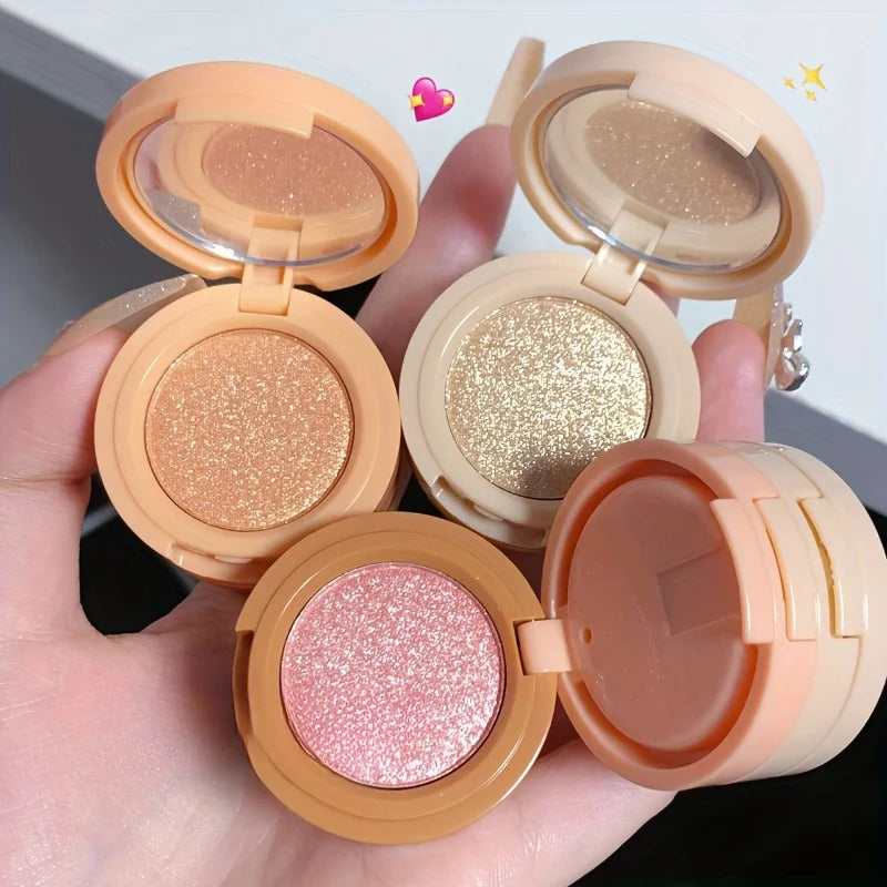 3-in-1 Blush, Highlighter & Contour Palette | Matte & Shimmer Layers for Radiant Sculpted Look - Lylamor.com