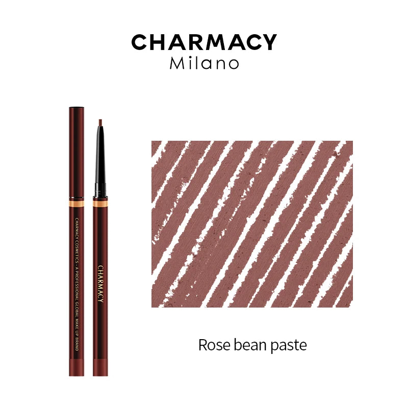 Red Lipliner Tint Lipstick Long-Lasting Waterproof Matte Lips Makeup Cosmetic Nude Lipliner Lipstick Pencil