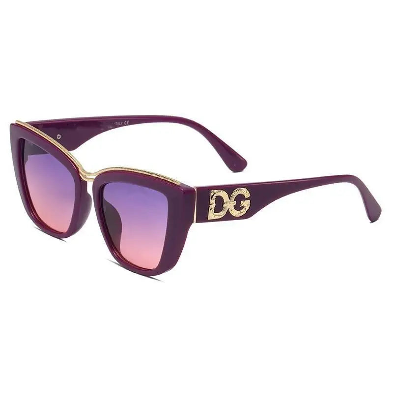 Hot Selling Large Frame European And American Style Women'S Sunglasses Advanced Sense Retro Sunglasses Woman Gifts Wholesale