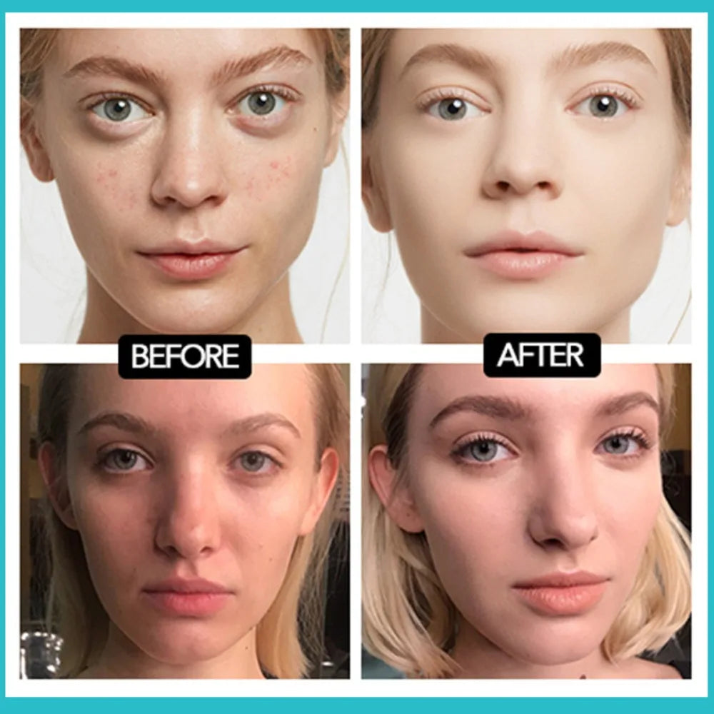 Women Full Coverage Liquid Foundation Ladies Professional Concealer BB Cream Face Foundation Cosmetics Waterproof Makeup Base