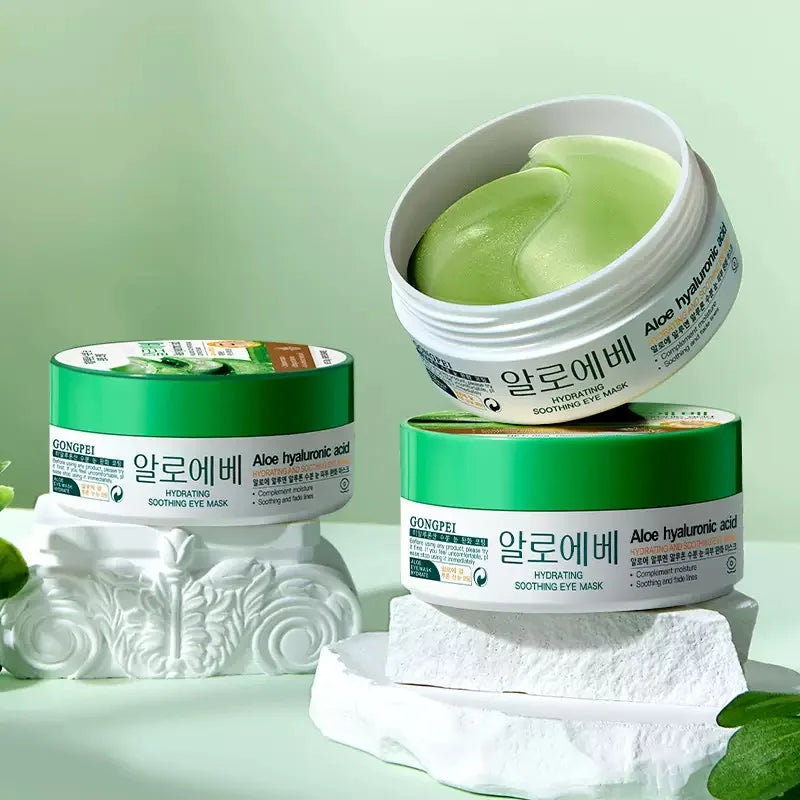 60PC Aloe Vera Collagen Eye Masks – Anti-Dark Circle & Firming Patches
