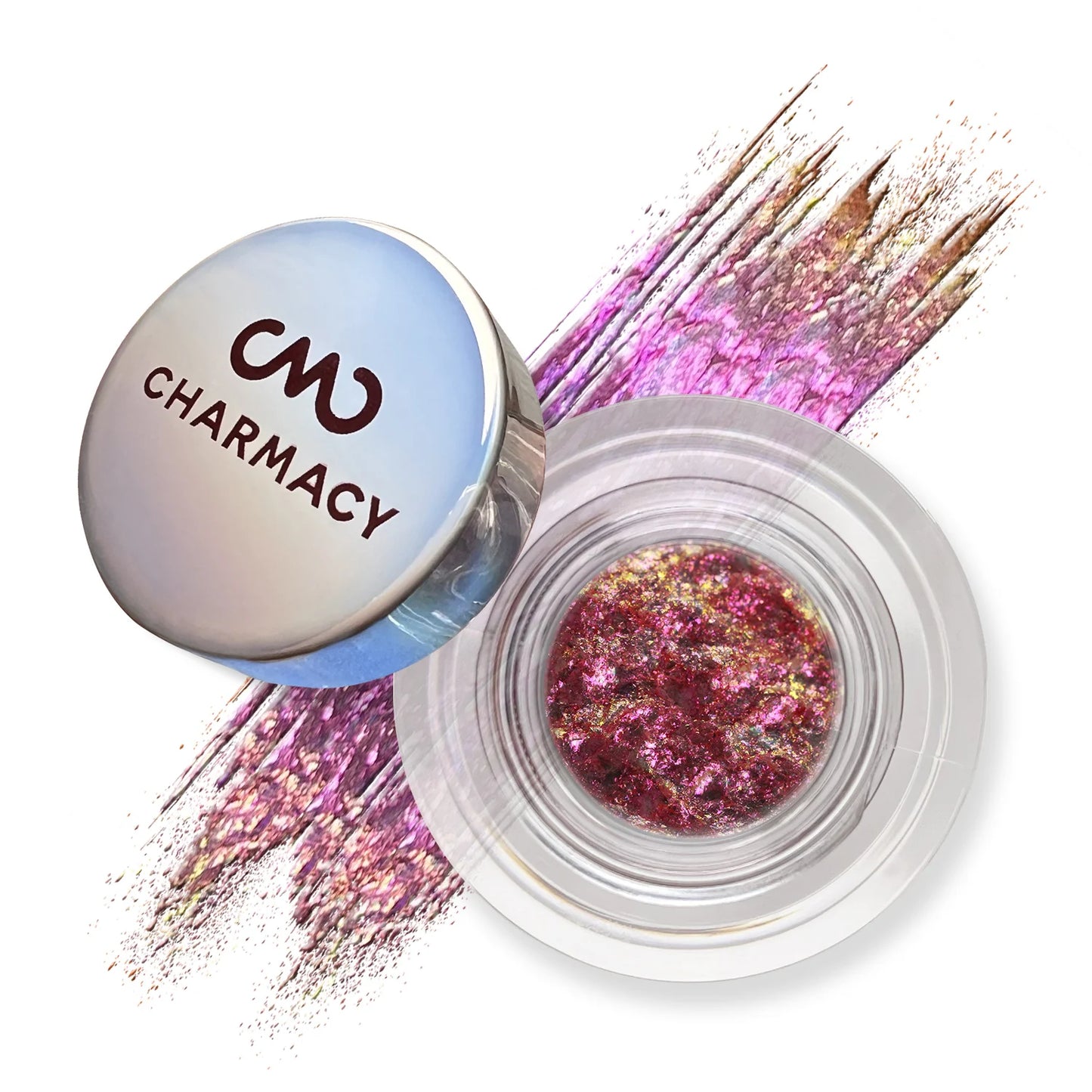 CHARMACY Multichrome Gel Liquid Glitter Eyeshadow – Long Lasting, Waterproof, High Pigment Shimmer Eye Makeup - Lylamor.com