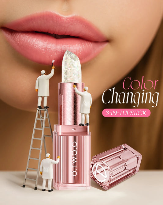 O.TWO.O Color Changing Lipstick – 3-in-1 Lip Balm, Lip Gloss & Long Lasting Lip Tint - Lylamor.com