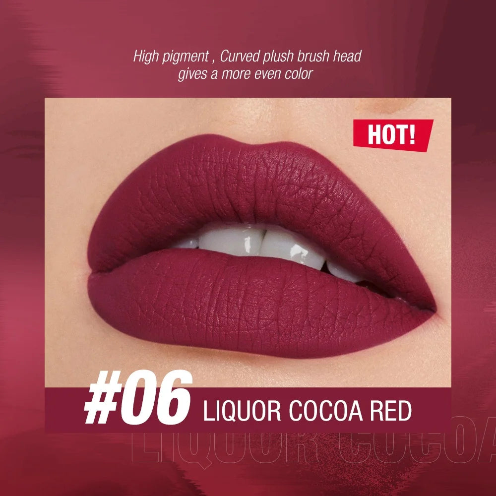 Liquid Matte Lipstick – 12 Colors Waterproof Long-Lasting Lip Glaze