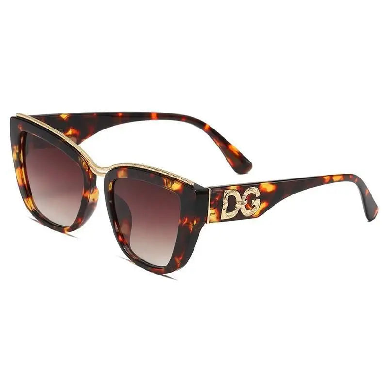 Hot Selling Large Frame European And American Style Women'S Sunglasses Advanced Sense Retro Sunglasses Woman Gifts Wholesale