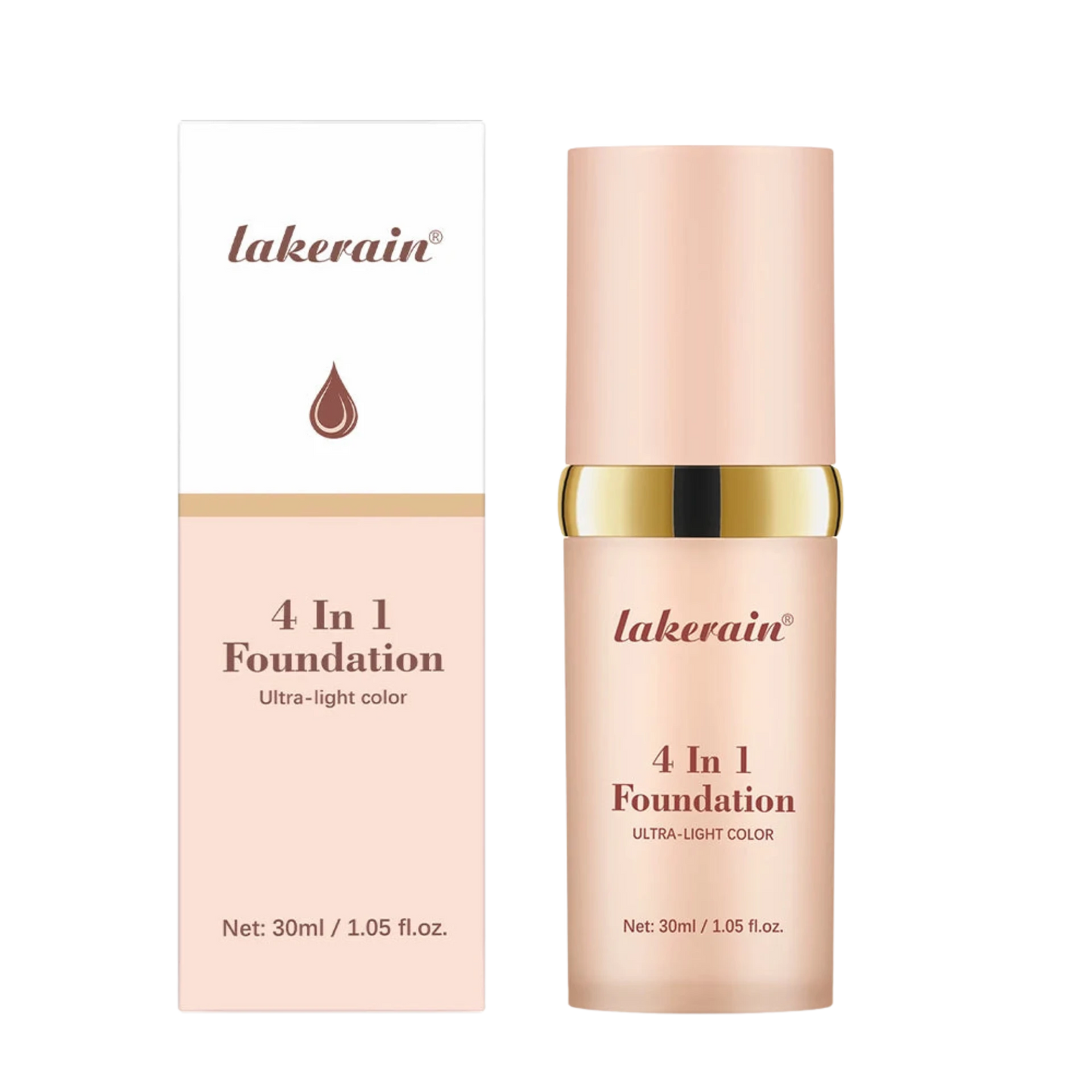 Color Changing Foundation 4 In 1 Moisturizer Longwearing Waterproof Concealer Even Skin Toning Sunscreen Spf 30 Whitening Makeup - Lylamor.com