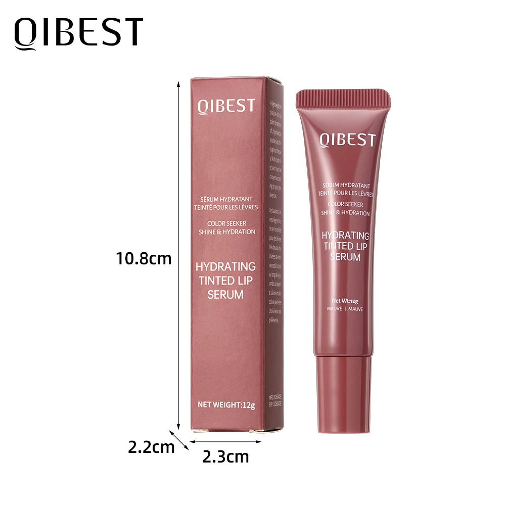 QIBEST Crystal Lip Balm Moisturizing Lip Gloss Oil Jelly Lipgloss Long Lasting Liquid Lipstick Hydrating Tinted Lip Serum Makeup - Lylamor.com