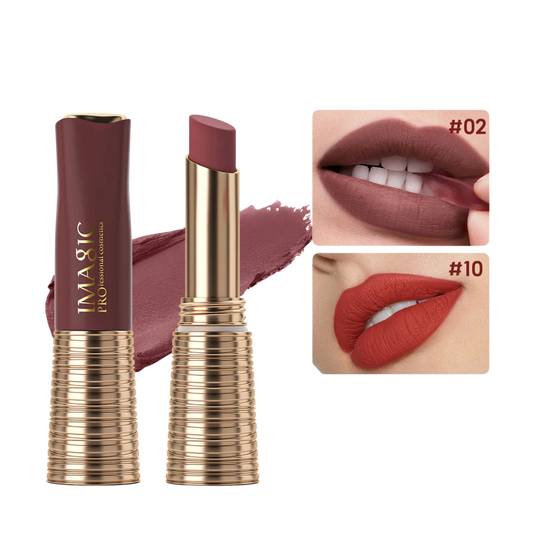IMAGIC Matte Lipstick – Long Lasting, Waterproof, Smudge-Free, Highly Pigmented Lip Color - Lylamor.com