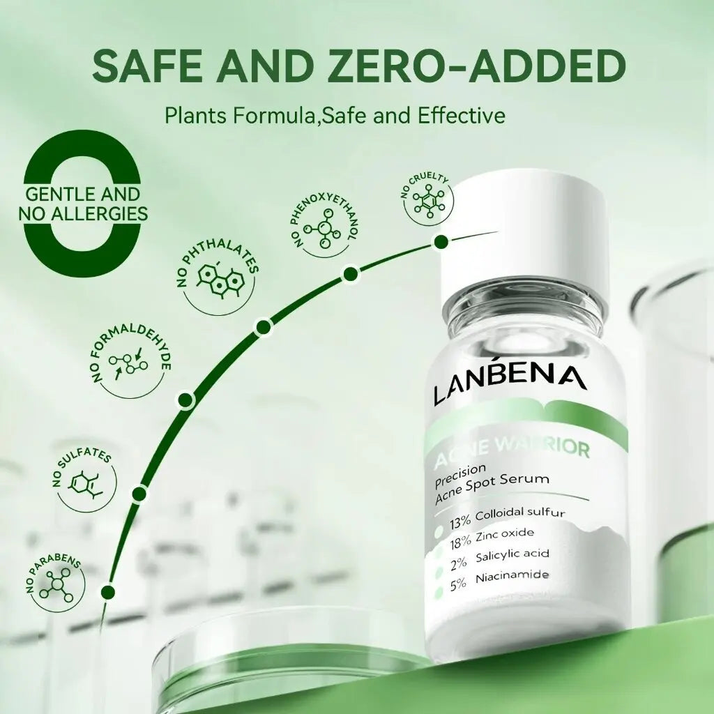 LANBENA Acne Warrior Serum 2% Salicylic Acid – Oil Control & Spot Repair, 12ml - Lylamor.com