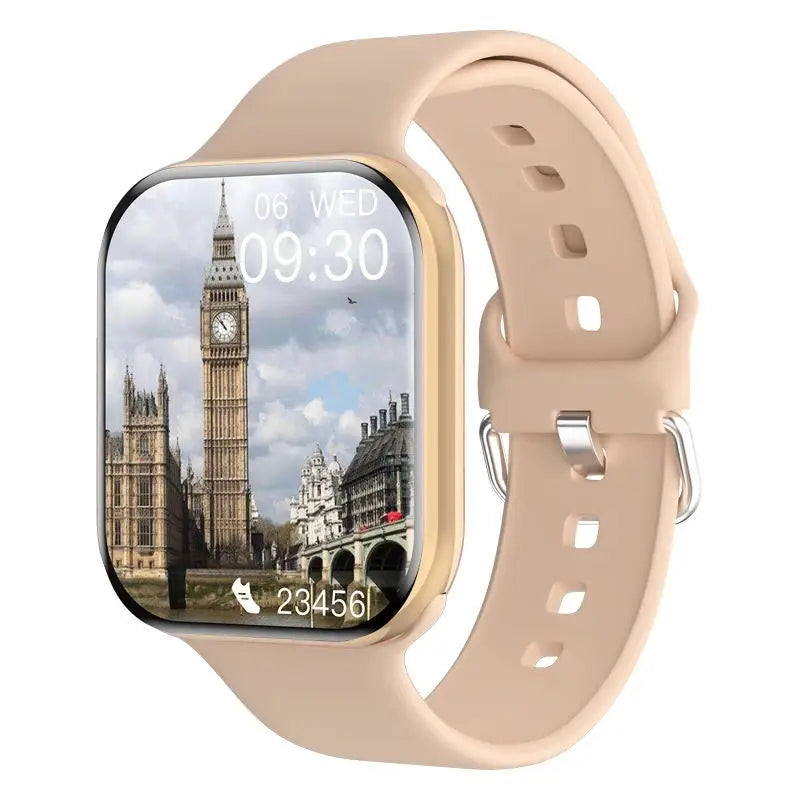 App GPS Watch 10 Smart Watch NFC Men HD AMOLED Memory Music 3D Surround Bluetooth Call Waterproof Smartwatch Woman