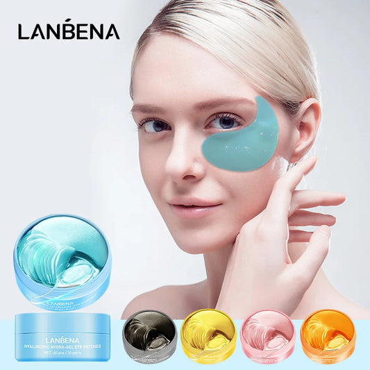 LANBENA Collagen Eye Mask – Anti-Dark Circles & Eye Bag Removal, 60PCS - Lylamor.com