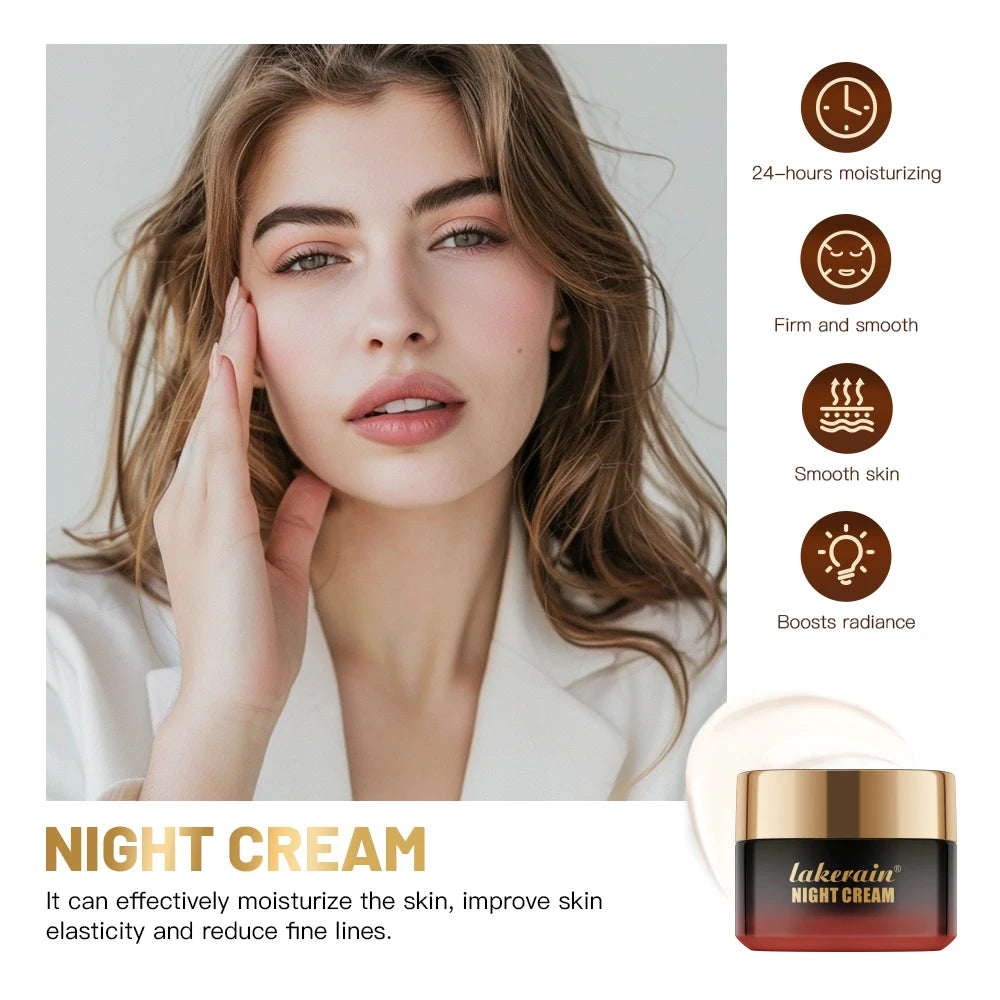 Midnight Cream Face and Neck Care Firming Anti-Wrinkle Moisturizing Night Cream - Lylamor.com