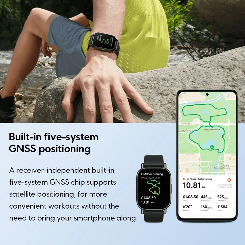 Global Version Xiaomi Redmi Watch 5 Lite 1.96'' AMOLED display