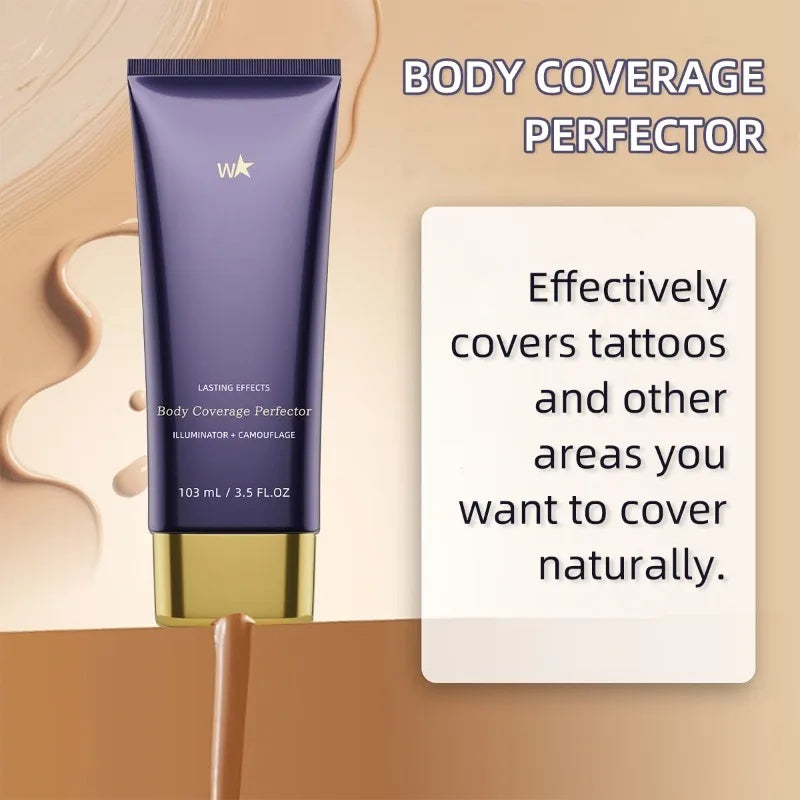 Beauty Body Coverage Perfector–Waterproof Leg & Body Makeup-Concealer For Scars, Spots, Veins, Tattoos and More Blend Cosmetics - Lylamor.com