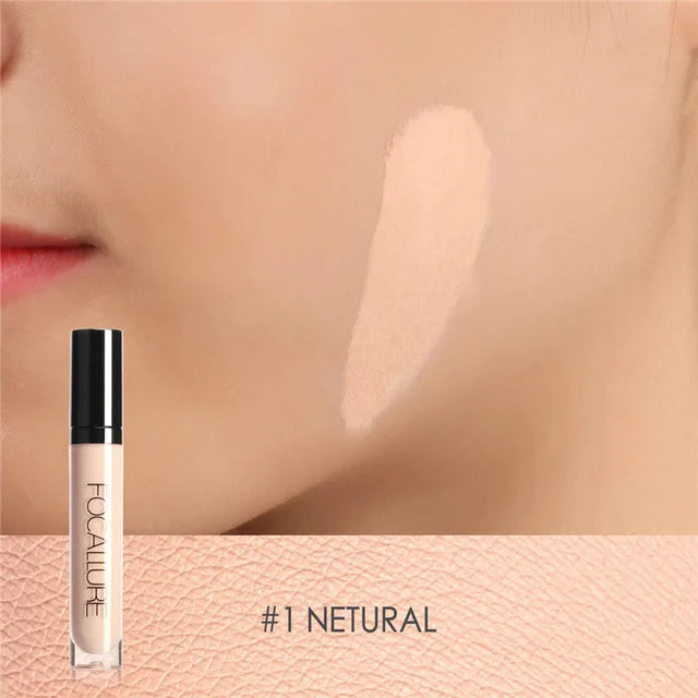 FOCALLURE Full Coverage Face Concealer – Waterproof Oil-Control Moisturizing Liquid Foundation Makeup for Women - Lylamor.com