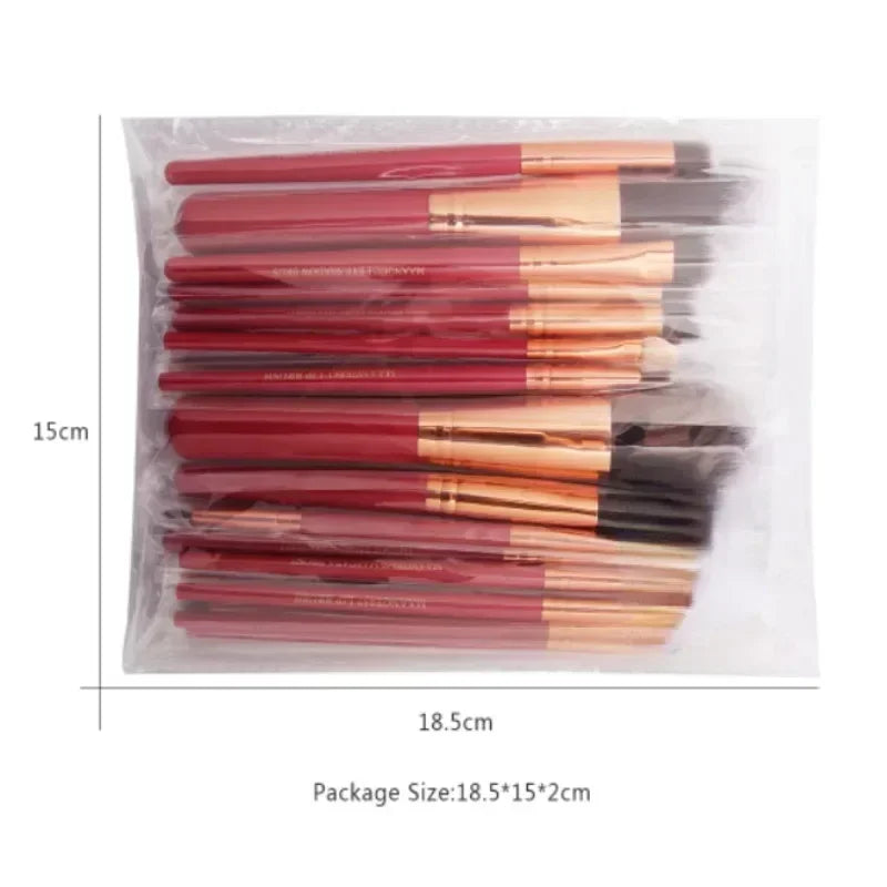 Ensemble de pinceaux de maquillage professionnels 13 à 22 pièces - Kit complet de pinceaux cosmétiques