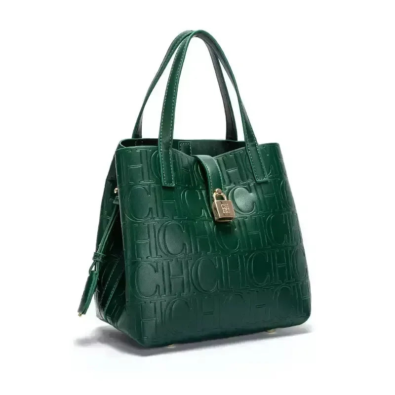 CH Bucket Bag – Large Capacity Luxury Handbag with Letter Element