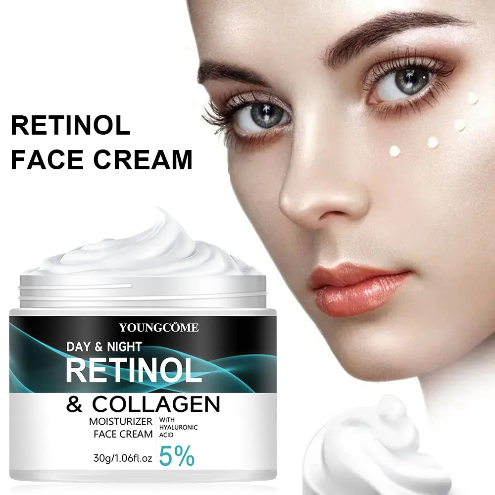 YOUNGCOME Retinol Cream - Improves Skin Elasticity, Texture & Moisture Lock
