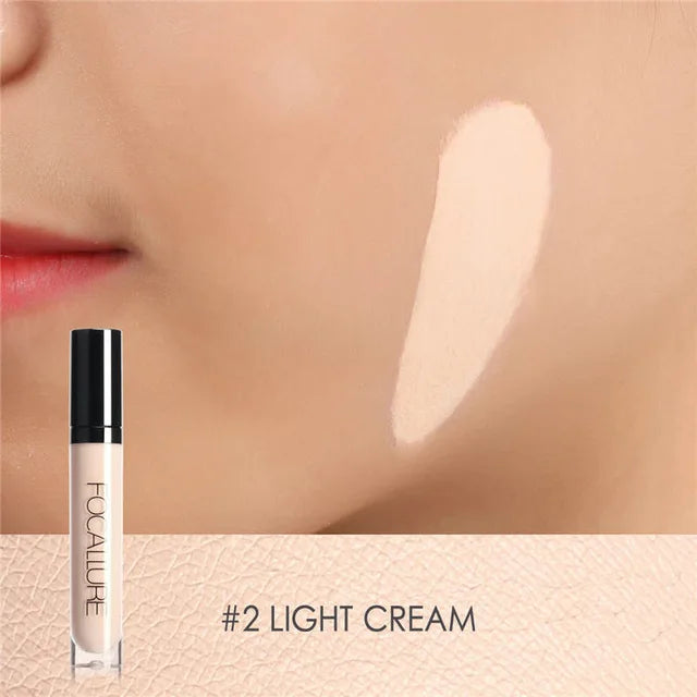 FOCALLURE Full Coverage Face Concealer – Waterproof Oil-Control Moisturizing Liquid Foundation Makeup for Women - Lylamor.com