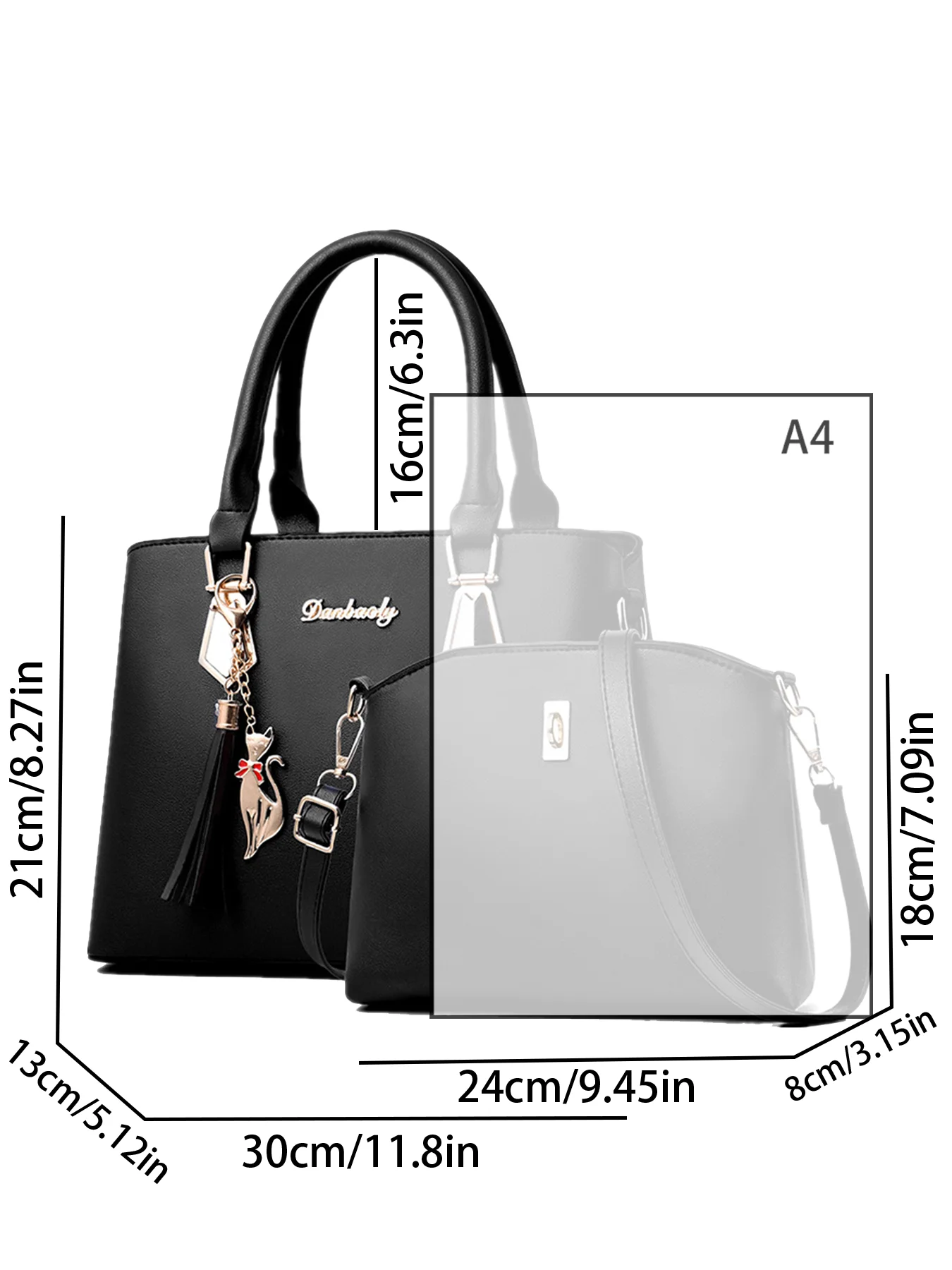 Korean Minimalist Handbag - Women's Simple Shoulder & Messenger Bag