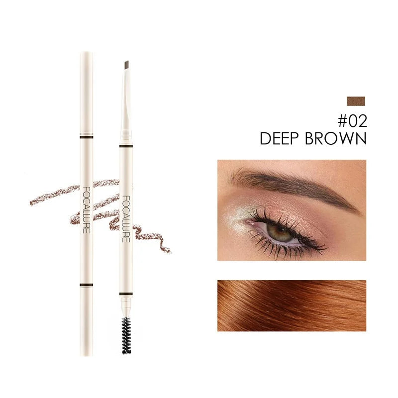FOCALLURE Ultra-Fine Eyebrow Pencil – Waterproof, Long-lasting Brow Enhancer Pen - Lylamor.com