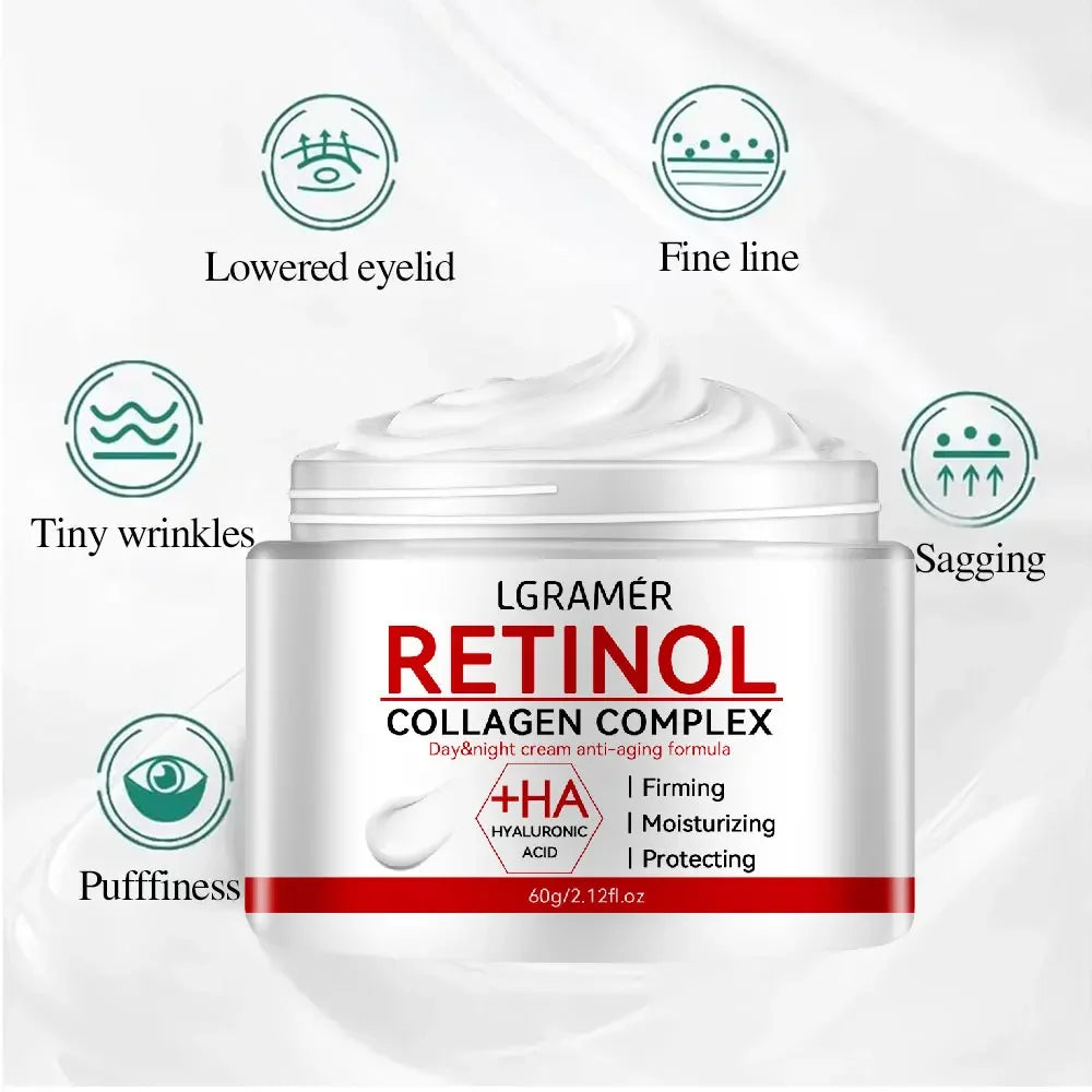 Retinol Firming Face Cream – Anti-Wrinkle & Brightening Moisturizer