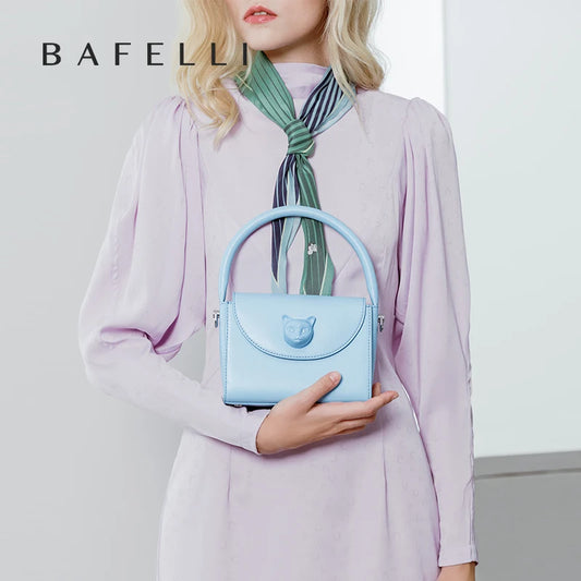 BAFELLI Women’s Genuine Leather Crossbody Bag – Luxury Small Designer Handbag - Lylamor.com