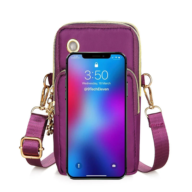 2024 Mini Crossbody Phone Bag – Hands-Free Running & Casual Wear