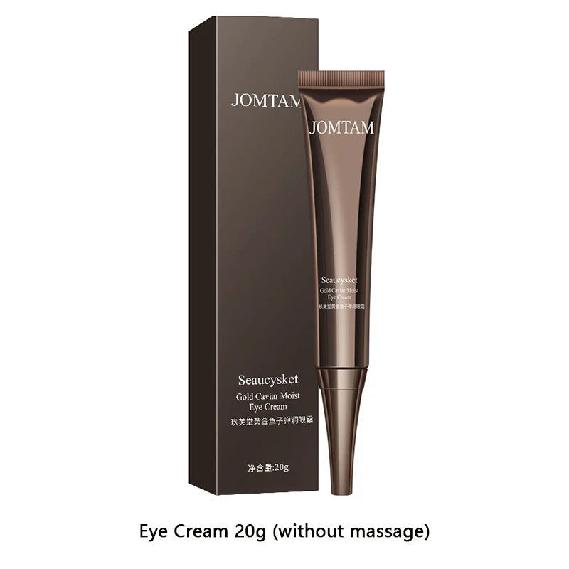 Gold Caviar Electric Vibration Massage Eye cream Moisturizing and antioxidant Improve fine lines, eye bags and dark circles
