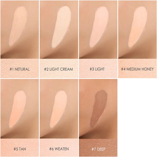 FOCALLURE Full Coverage Face Concealer – Waterproof Oil-Control Moisturizing Liquid Foundation Makeup for Women - Lylamor.com