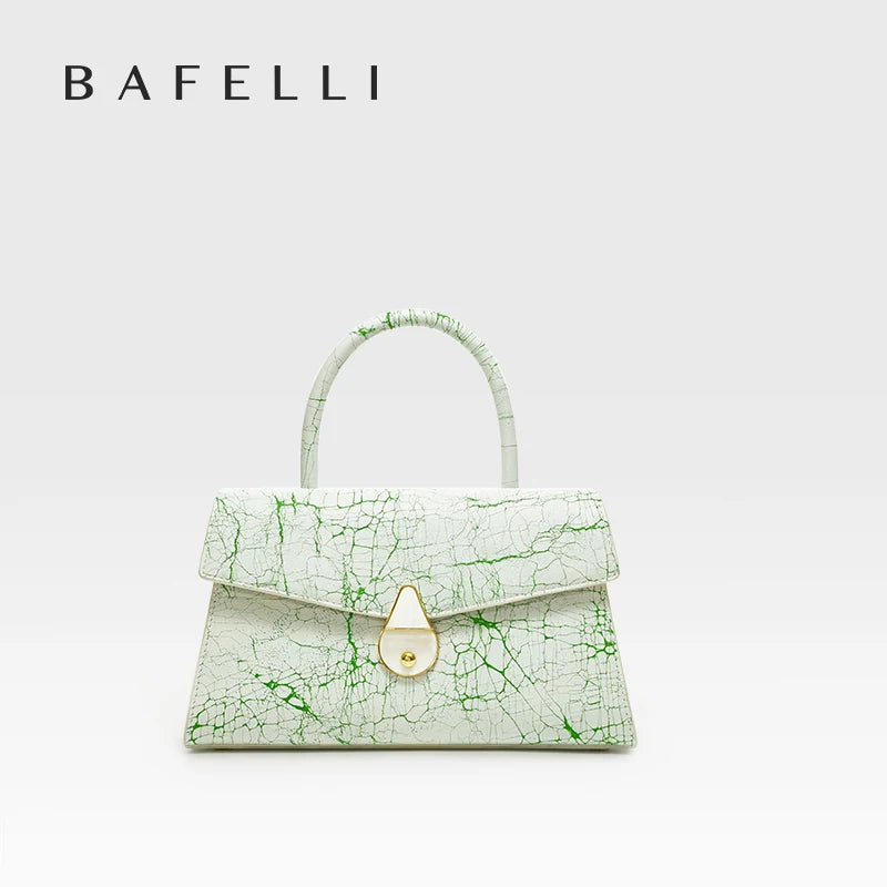 BAFELLI Luxury Leather Handbag – Women’s Designer Shoulder & Handheld Purse - Lylamor.com