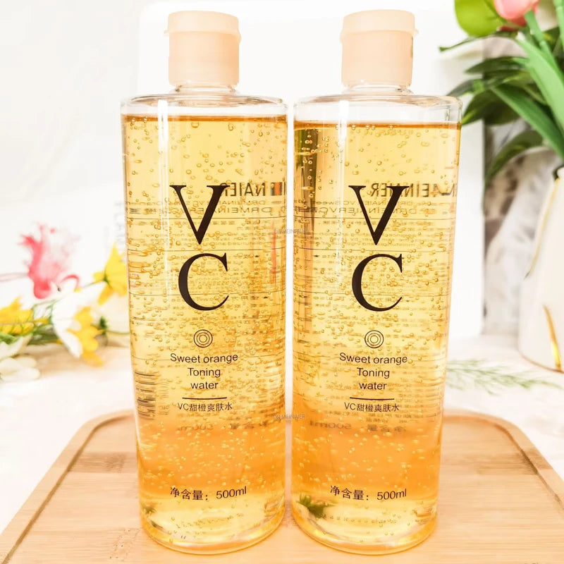Vitamin C Toner Moisturizing and Refreshing Preventing Dry Skin Changing Hair Glossing Repairing Skin Non irritating 500ml - Lylamor.com