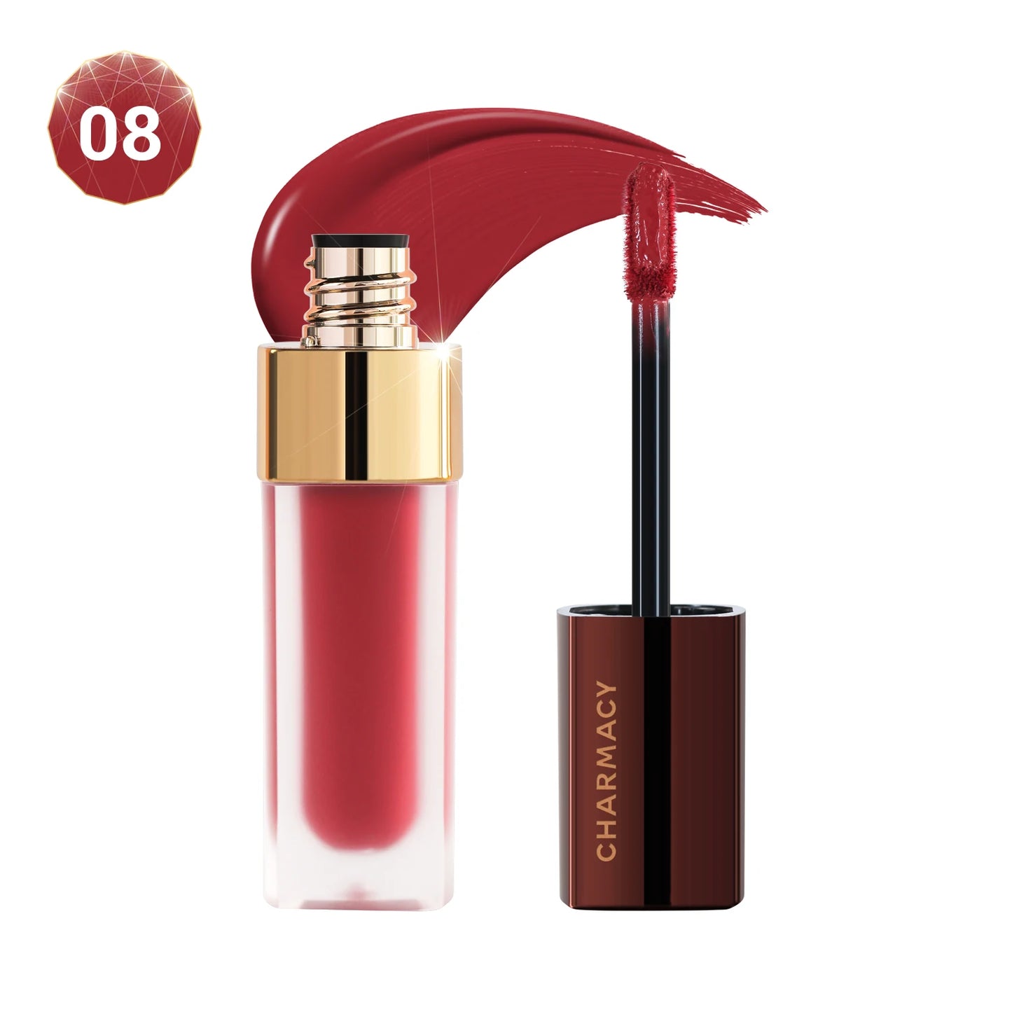 8 Colors Velvet Lip Gloss – Waterproof, Moisturizing & Long-Lasting