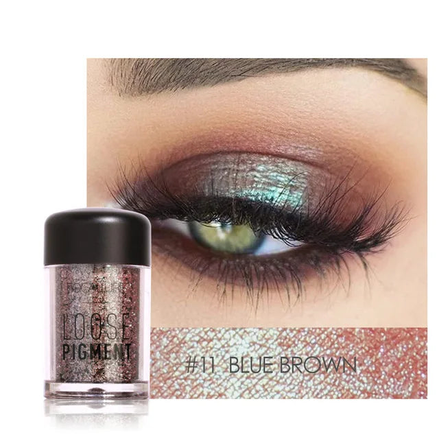 FOCALLURE 18 Colors Glitter Eyeshadow Palette – Waterproof Shimmer, Matte & Metallic Eye Makeup for Women - Lylamor.com
