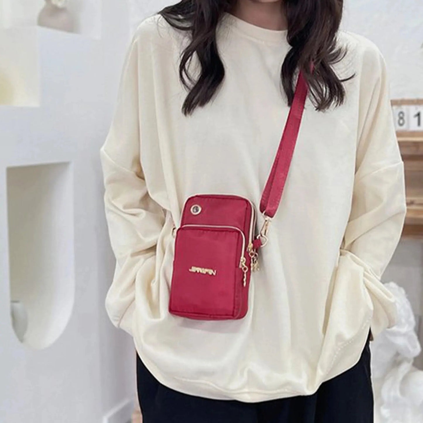 2024 Mini Crossbody Phone Bag – Hands-Free Running & Casual Wear