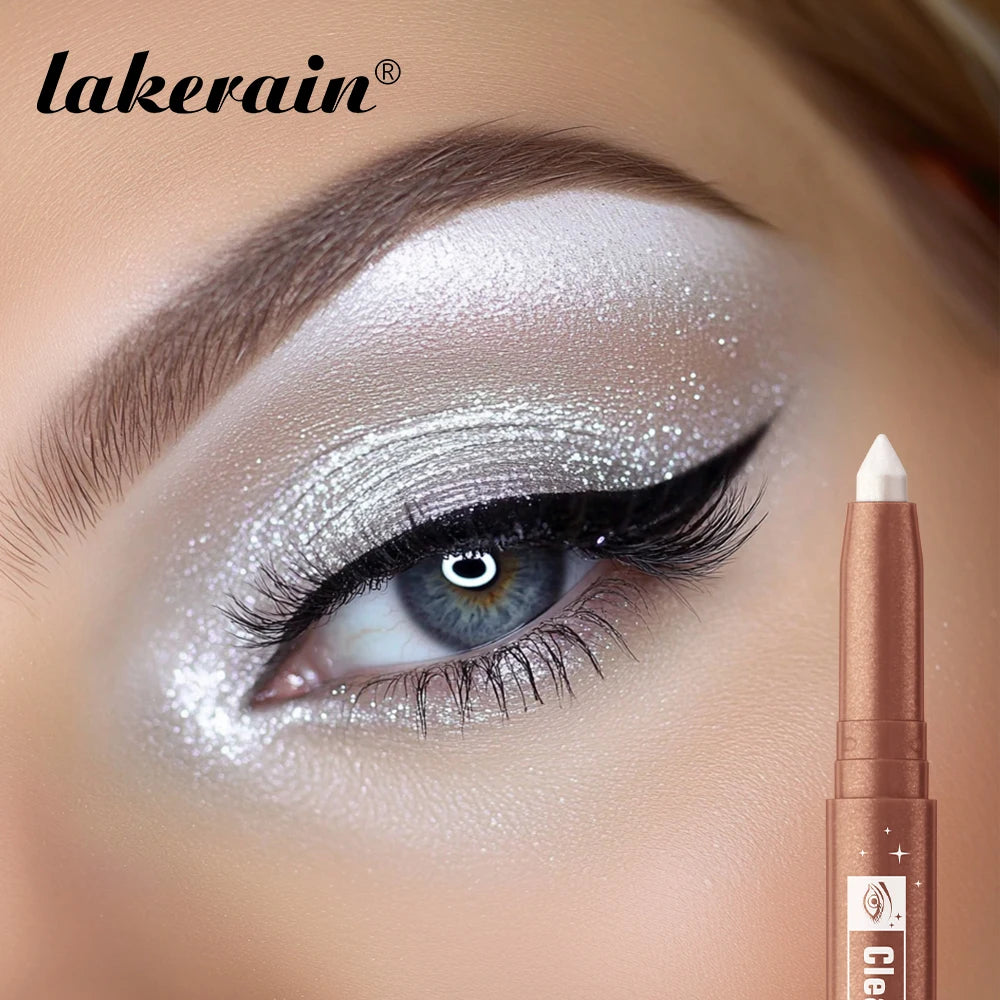 Shimmering Eyeshadow Highlight Stick – Glitter White Pencil for Bright Eyes - Lylamor.com