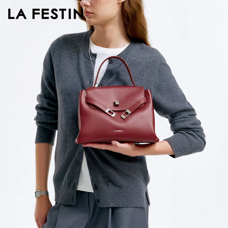 LA FESTIN Original Women’s Shoulder Bag – Large Luxury Leather Tote & Crossbody Handbag - Lylamor.com
