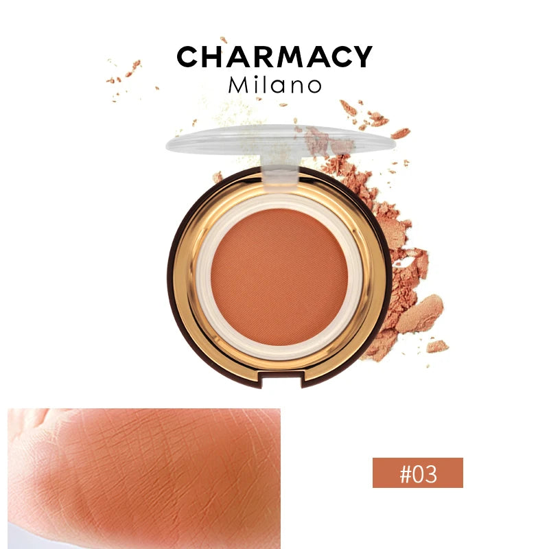 CHARMACY Peach Face Blusher Matte Soft Powder