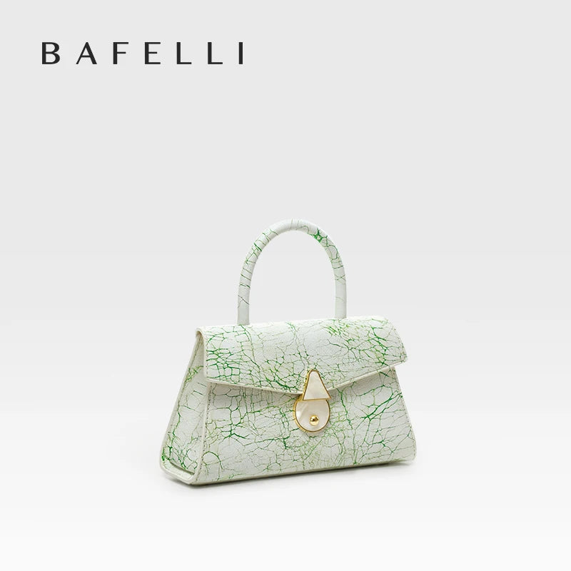 BAFELLI Luxury Leather Handbag – Women’s Designer Shoulder & Handheld Purse - Lylamor.com
