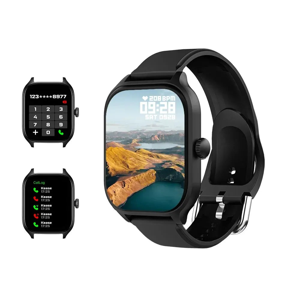 H9 Smart Watch 2.01" HD Display - Answer Calls, Track Sports, Custom Dial for Men & Women