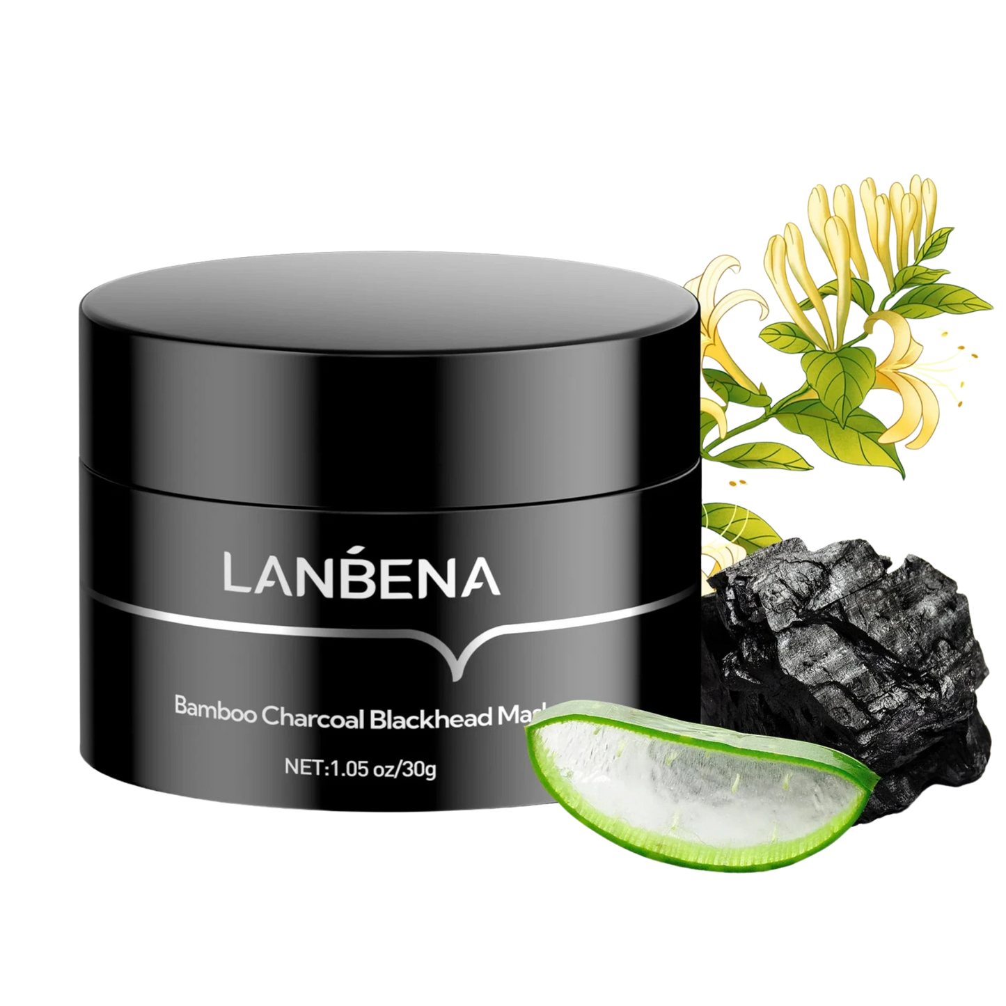 LANBENA Charcoal Blackhead Remover Nose Strips – Deep Cleansing Pore Care 30g - Lylamor.com