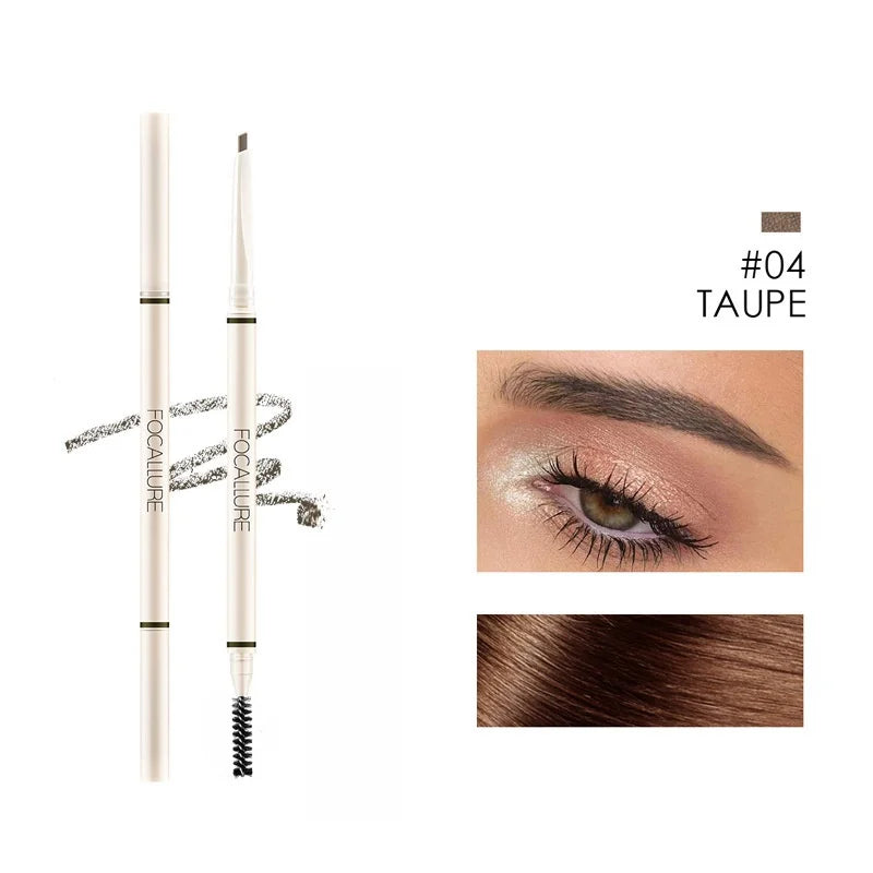 FOCALLURE Ultra-Fine Eyebrow Pencil – Waterproof, Long-lasting Brow Enhancer Pen - Lylamor.com