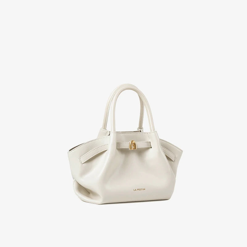 LA FESTIN Suede Leather Bucket Bag – Small Shoulder & Crossbody Tote - Lylamor.com