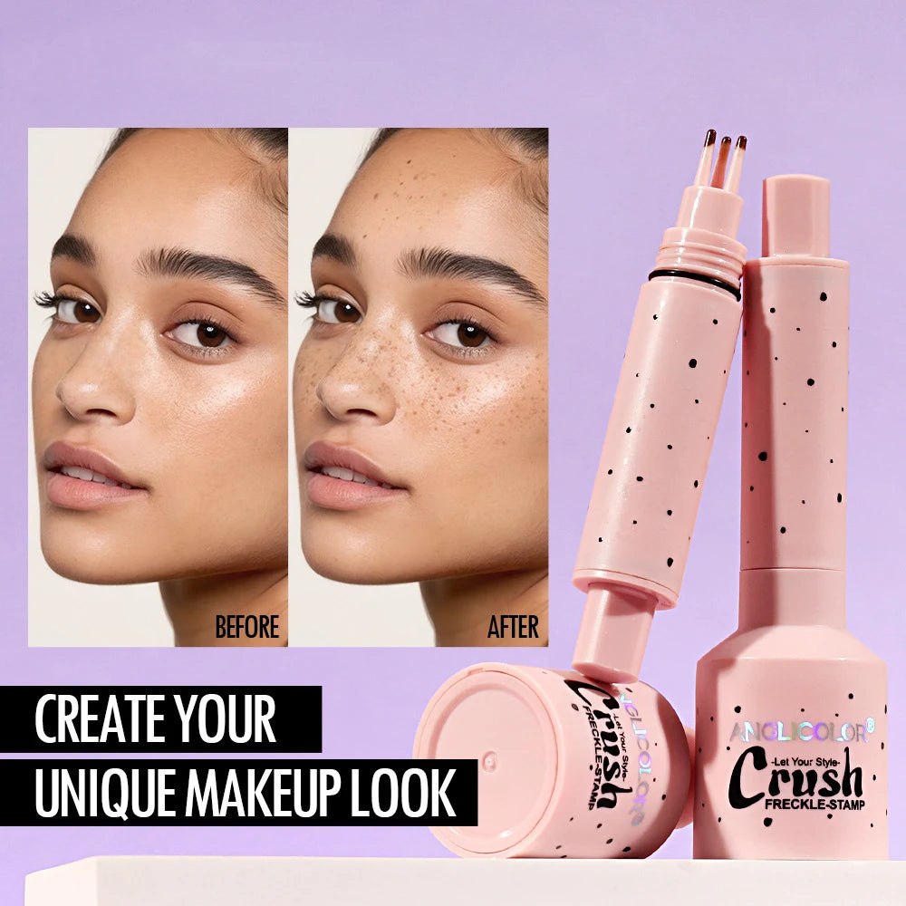 0724 Face Fake Freckles Pen Waterproof Lifelike Concealer Dot Spot Pen Natural Soft Brown Freckles Pencils Makeup Tool Cosmetics - Lylamor.com