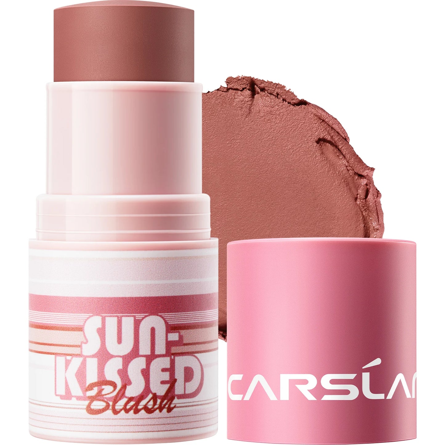 CARSLAN Sun-kissed Blush Stick Vegan Creamy Lightweight Lip & Cheek Makeup - Lylamor.com