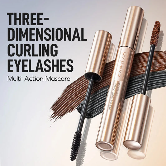 CARSLAN 3D Mascara – Curling, Lengthening & Volumizing Waterproof Long-Wear Makeup - Lylamor.com