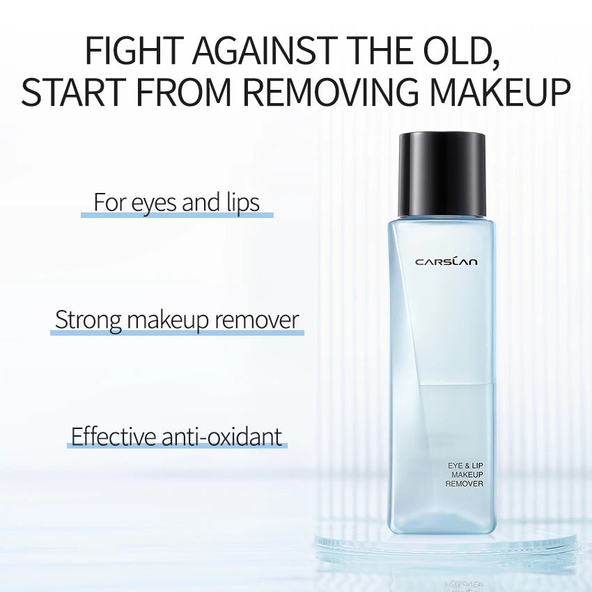 Carslan Plant Extract Eye Lip Makeup Remover Alcohol-free Gentle Soothing Moisturizing Makeup Cleansing Water Facial Cleanser - Lylamor.com