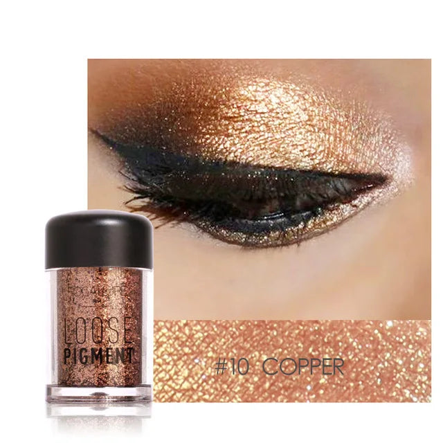 FOCALLURE 18 Colors Glitter Eyeshadow Palette – Waterproof Shimmer, Matte & Metallic Eye Makeup for Women - Lylamor.com