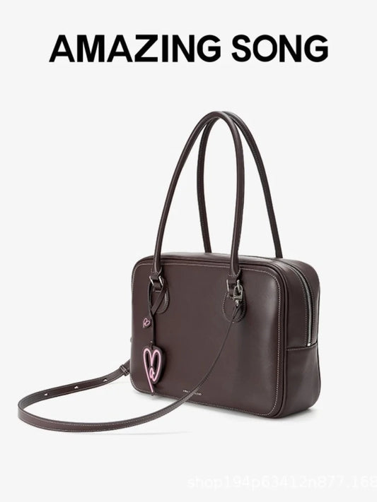 Amazing Song Large-Capacity PU Tote – Lightweight Crossbody & Handheld Bag - Lylamor.com